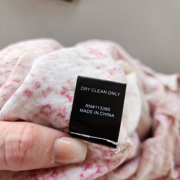 En Creme One Piece Romper Womens SZ Med Snakeskin Resort Vacation Bohemian Open - Picture 6 of 6